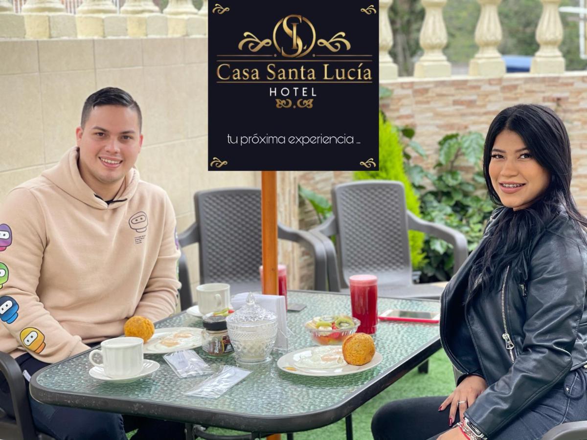 Hotel Casa Santa Lucia Baños Exteriör bild