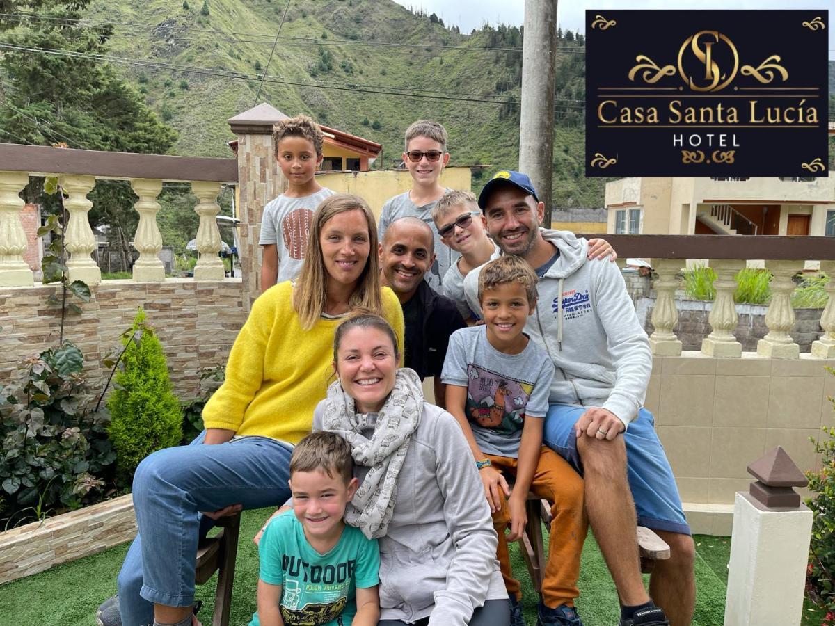 Hotel Casa Santa Lucia Baños Exteriör bild