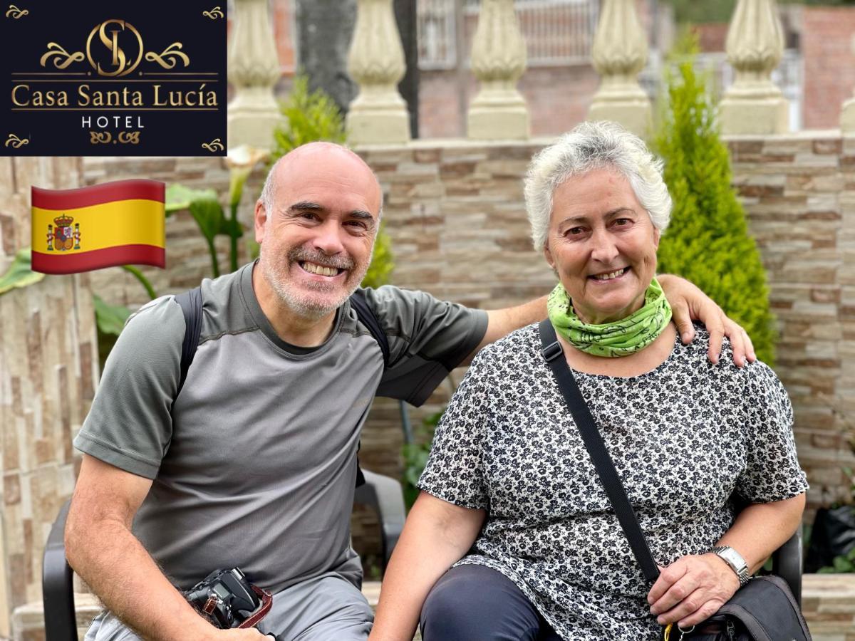 Hotel Casa Santa Lucia Baños Exteriör bild
